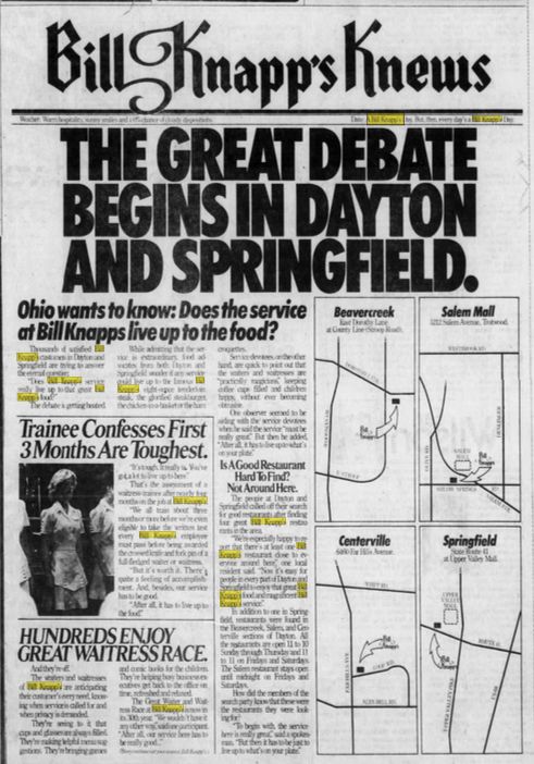 Bill Knapps - June 1978 Ad (newer photo)